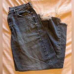 American Eagle Super High Rise Baggy Wide Leg Jean